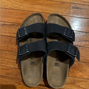 Birkenstock Black Double Strap Sandals
